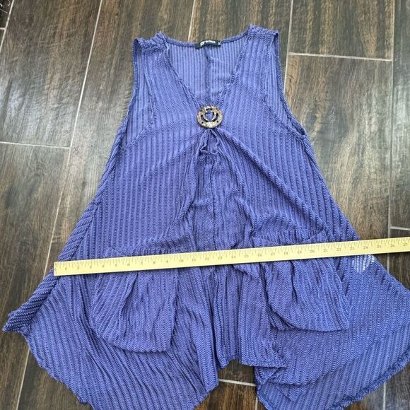 Paradise swimsuit coverup in purple XL - Picture 5 of 15